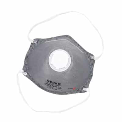 Gerko carbon stofmasker FFP2 met ventiel 15st.